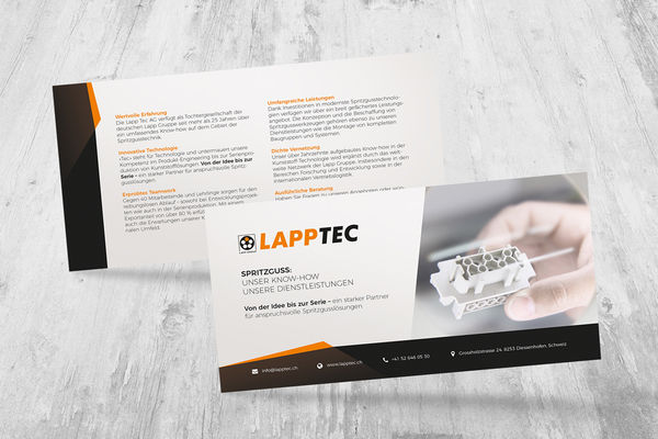 Lapptec Flyer & Newsletterbild